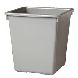 Poubelle à papier Vepa bins carré conique 36cm haut gris