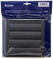 Renson 1057984 - grille de hotte 433 (173x173) ral 9005 noir | 2 pièces - afbeelding 3