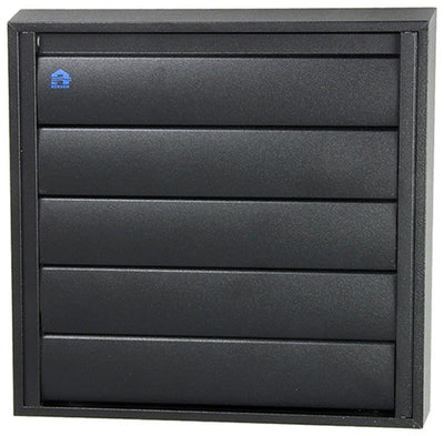 Renson 1057985 - grille de hotte 433 (210x210) ral 9005 noir | 2 pièces