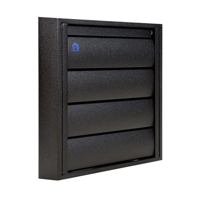 Renson 1057998 - grille de hotte 433 (173x173) ral 9005 noir | 2 pièces