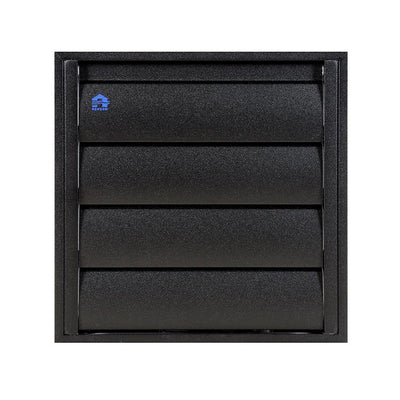 Renson 1057998 - grille de hotte 433 (173x173) ral 9005 noir | 2 pièces