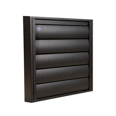 Renson 1057999 - grille de hotte 433 (210x210) ral 9005 noir | 2 pièces