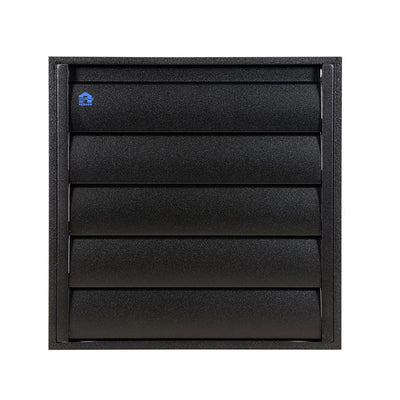 Renson 1057999 - grille de hotte 433 (210x210) ral 9005 noir | 2 pièces