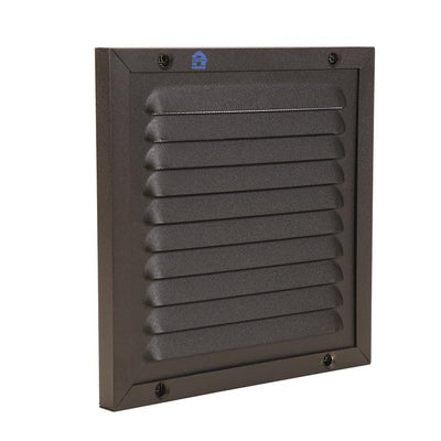 Renson 1058002 - cadre à numérotation en saillie maille 437 (150x150) ral 9005 noir | 2 pièces
