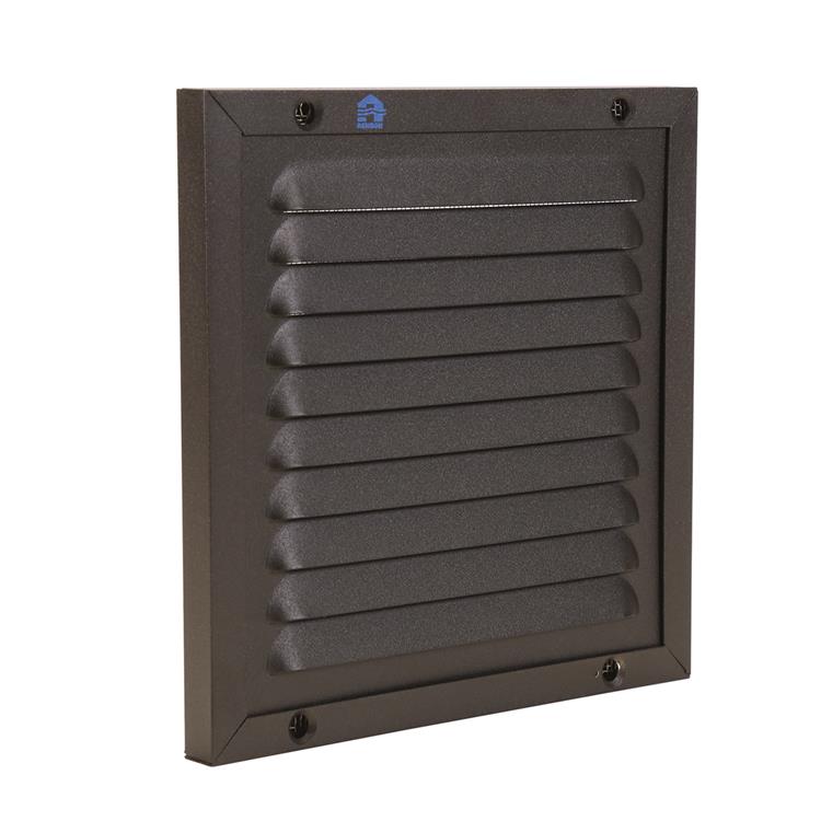 Renson 1058002 - cadre à numérotation en saillie maille 437 (150x150) ral 9005 noir | 2 pièces