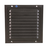 Renson 1058002 - cadre à numérotation en saillie maille 437 (150x150) ral 9005 noir | 2 pièces - afbeelding 2