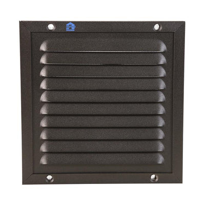 Renson 1058002 - cadre à numérotation en saillie maille 437 (150x150) ral 9005 noir | 2 pièces