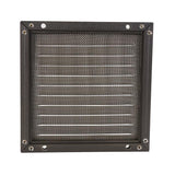 Renson 1058002 - cadre à numérotation en saillie maille 437 (150x150) ral 9005 noir | 2 pièces - afbeelding 3