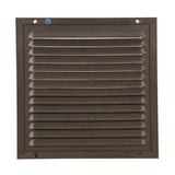 Renson 1058003 - surface-mounted vane number frame mesh 437 (200x200) ral 9005 black | 2 pièces - afbeelding 2
