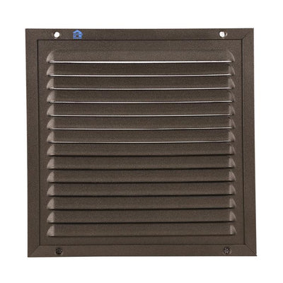 Renson 1058003 - surface-mounted vane number frame mesh 437 (200x200) ral 9005 black | 2 pièces