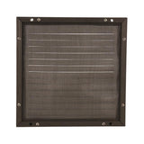 Renson 1058003 - surface-mounted vane number frame mesh 437 (200x200) ral 9005 black | 2 pièces - afbeelding 3