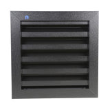 Renson 1057992 - grille encastrable avec bride 411 (200x200) ral 9005 noir | 1 pièce - afbeelding 2