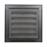 Renson 1057992 - grille encastrable avec bride 411 (200x200) ral 9005 noir | 1 pièce - afbeelding 3