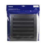 Renson 1057992 - grille encastrable avec bride 411 (200x200) ral 9005 noir | 1 pièce - afbeelding 4