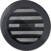 Renson 1057993 - lame ronde intégrée no. avec maille 434r dia 100 ral 9005 noir | 10 pièces