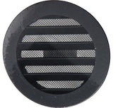 Renson 1057993 - lame ronde intégrée no. avec maille 434r dia 100 ral 9005 noir | 10 pièces - afbeelding 5