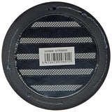 Renson 1057993 - lame ronde intégrée no. avec maille 434r dia 100 ral 9005 noir | 10 pièces - afbeelding 7