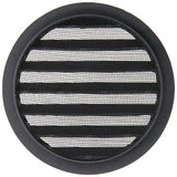 Renson 1057995 - lame ronde intégrée no. avec maille 434r dia 150 ral 9005 noir | 10 pièces - afbeelding 3