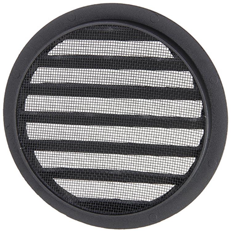 Renson 1057995 - lame ronde intégrée no. avec maille 434r dia 150 ral 9005 noir | 10 pièces
