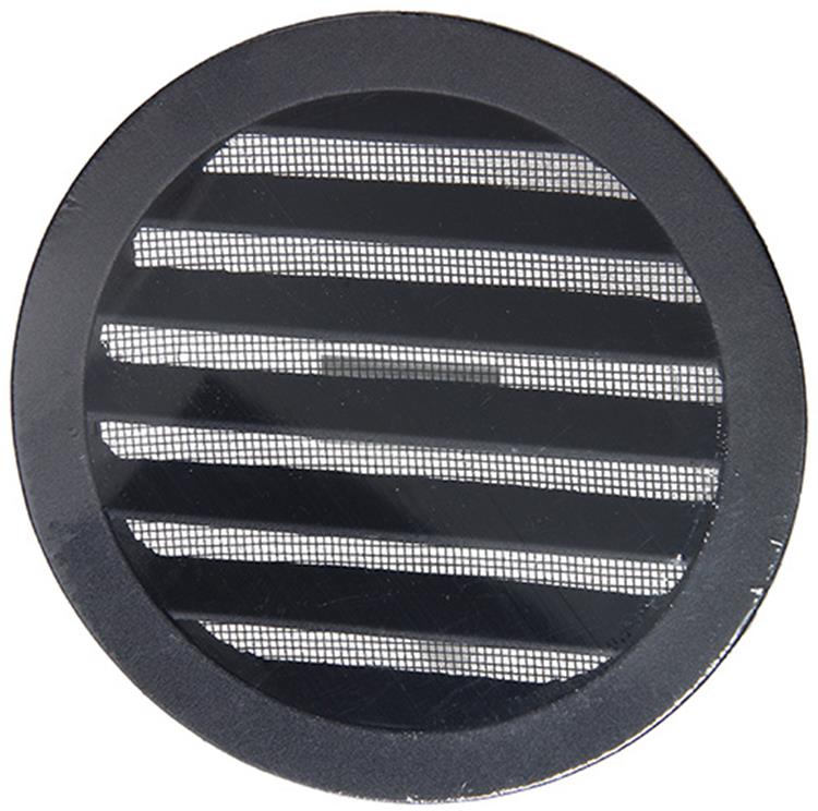 Renson 1057995 - lame ronde intégrée no. avec maille 434r dia 150 ral 9005 noir | 10 pièces