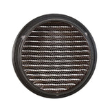Renson 1057997 - lame ronde intégrée no. avec maille 435r dia 150 ral 9005 noir | 5 pièces - afbeelding 3