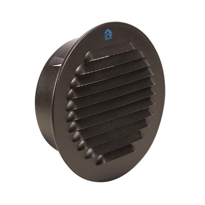 Renson 1057996 - lame ronde intégrée no. avec maille 435r dia 115 ral 9005 noir | 5 pièces