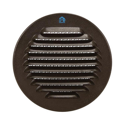 Renson 1057996 - lame ronde intégrée no. avec maille 435r dia 115 ral 9005 noir | 5 pièces