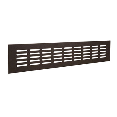 Renson 1059706 - bande de ventilation 381 80 (400mm) ral 9005 structure noir | 2 pièces