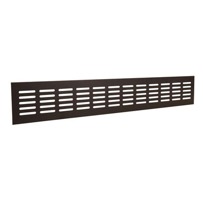 Renson 1059707 - bande de ventilation 381 80 (500mm) ral 9005 structure noir | 2 pièces