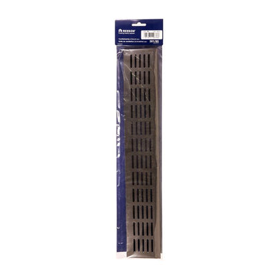 Renson 1059707 - bande de ventilation 381 80 (500mm) ral 9005 structure noir | 2 pièces