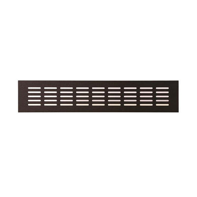 Renson 1059704 - bande de ventilation 381 80 (400mm) ral 9005 structure noir | 4 pièces