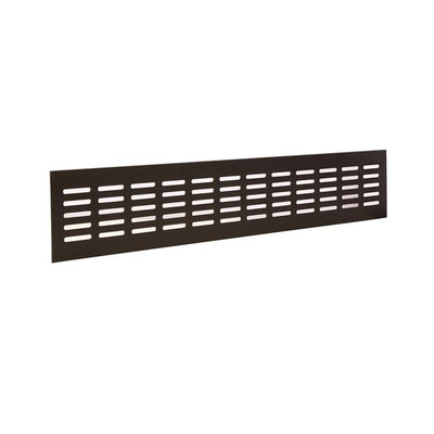 Renson 1059705 - bande de ventilation 381 80 (500mm) ral 9005 structure noir | 4 pièces