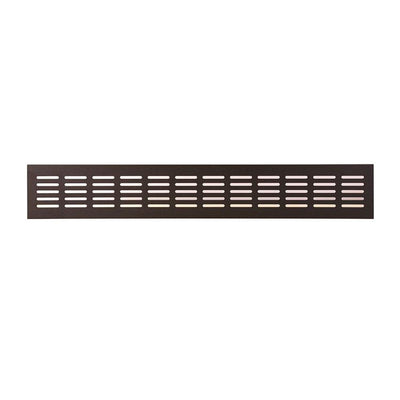 Renson 1059705 - bande de ventilation 381 80 (500mm) ral 9005 structure noir | 4 pièces