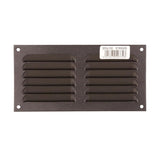 Renson 1061638 - grille à ailettes en saillie 436 200x100 ral 9005 noir | 10 pièces - afbeelding 3