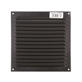 Renson 1061639 - grille à ailettes en saillie 436 200x200 ral 9005 noir | 10 pièces - afbeelding 3