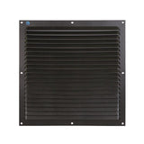 Renson 1061641 - grille à ailettes en saillie 436 300x300 ral 9005 noir | 10 pièces - afbeelding 2