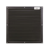 Renson 1061641 - grille à ailettes en saillie 436 300x300 ral 9005 noir | 10 pièces - afbeelding 3