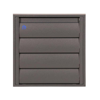 Renson 1062417 - grille de hotte aspirante en saillie vrac alu433 (173x173) structure 7016 | 2 pièces