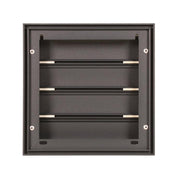 Renson 1062417 - grille de hotte aspirante en saillie vrac alu433 (173x173) structure 7016 | 2 pièces - afbeelding 3