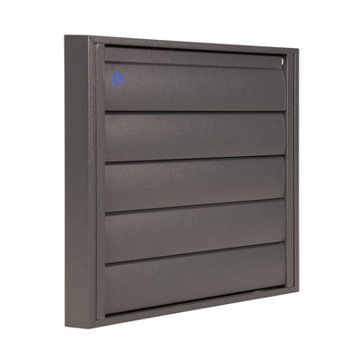 Renson 1062418 - grille de hotte aspirante en saillie vrac alu433 (210x210) structure 7016 | 2 pièces