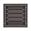 Renson 1062418 - grille de hotte aspirante en saillie vrac alu433 (210x210) structure 7016 | 2 pièces