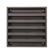 Renson 1062413 - grille murale en saillie vrac alu 431 (165x165) structure 7016 | 2 pièces - afbeelding 2