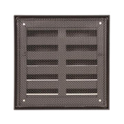 Renson 1062413 - grille murale en saillie vrac alu 431 (165x165) structure 7016 | 2 pièces - afbeelding 3