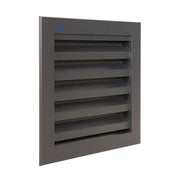 Renson 1062410 - grille murale à encastrer en vrac alu 411 (200x200) structure 7016 | 2 pièces - afbeelding 1