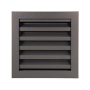 Renson 1062410 - grille murale à encastrer en vrac alu 411 (200x200) structure 7016 | 2 pièces - afbeelding 2