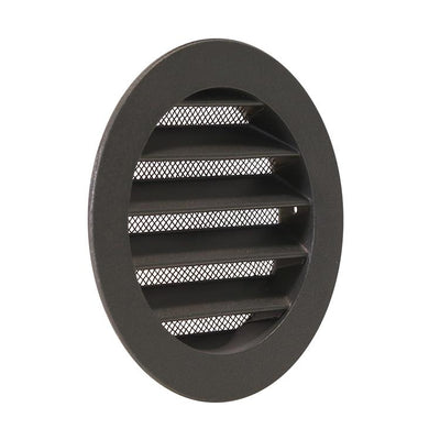 Renson 1062419 - grille ronde encastrable alu 434r (dia 100) structure 7016 | 10 pièces
