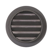 Renson 1062419 - grille ronde encastrable alu 434r (dia 100) structure 7016 | 10 pièces - afbeelding 3