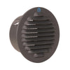 Renson 1062422 - avec. grille à ailettes ronde alu 435r (dia 80) structure 7016 | 12 pièces