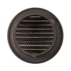 Renson 1062422 - avec. grille à ailettes ronde alu 435r (dia 80) structure 7016 | 12 pièces