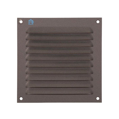 Renson 1062426 - grille à ailettes en saillie plate aluminium 436 (150x150) structure 7016 | 10 pièces
